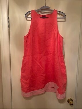 STAUD Allori Linen Dress